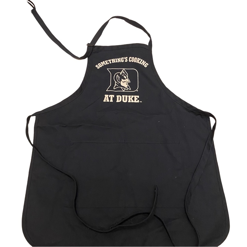 Duke University Blue Devils Emblem Something’s Cooking At Duke Blue Grill Apron.